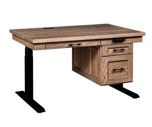 Westin Single Pedestal Lift Desk