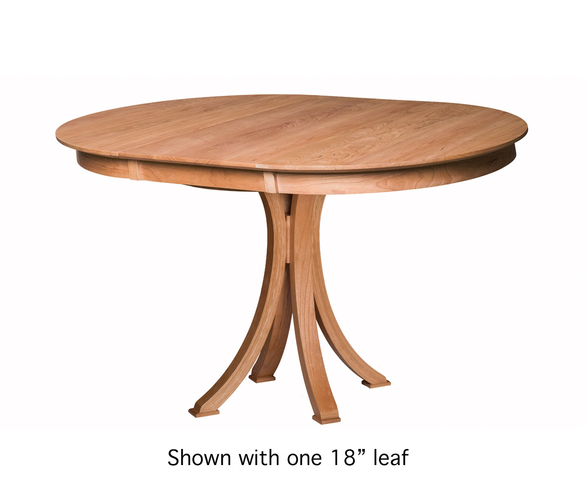 Rippleback Round Pedestal Extension Table - Image 2