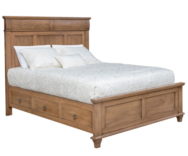 Crescent Creek Panel Bed with Underbed Storage