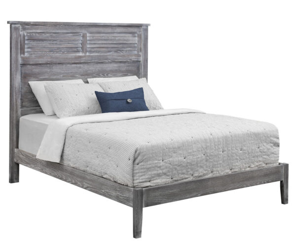 Manor Louver Panel Bed With Low Rail Footboard