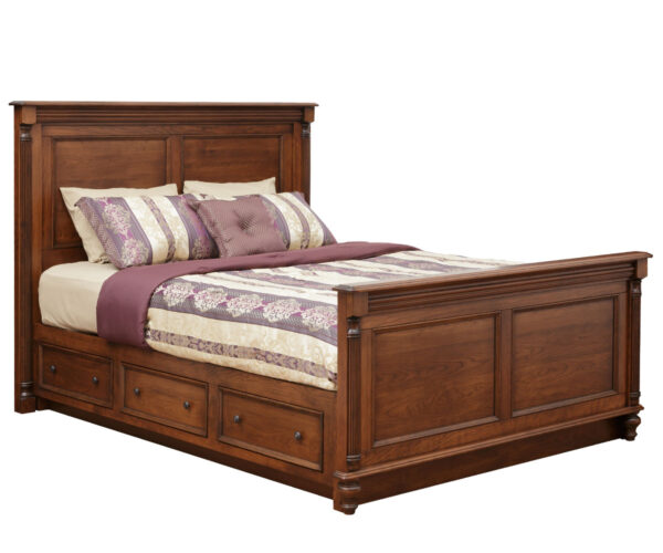 Venice Panel Bed with Underbed Storage