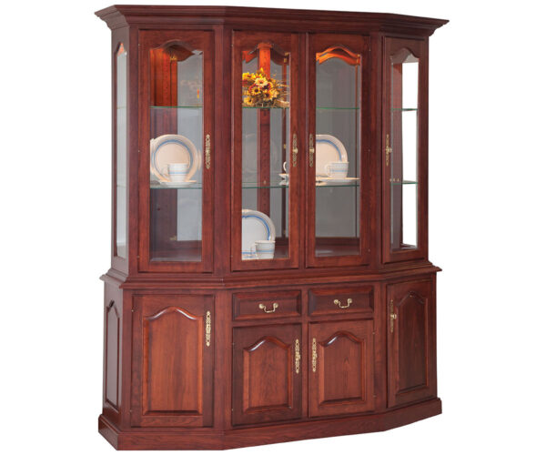 Country Canted Front Hutch