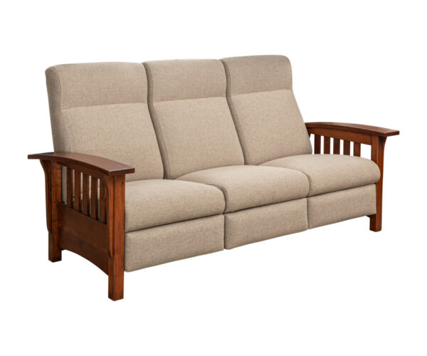 Classic Mission Recliner Sofa