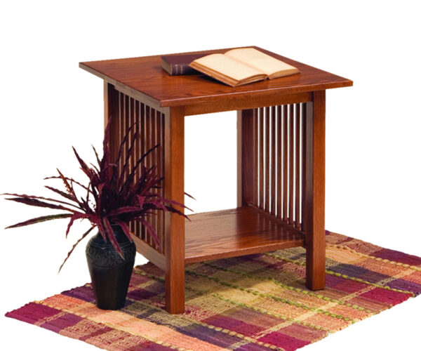 Mission Square End Table